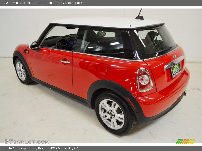 Chili Red / Carbon Black 2011 Mini Cooper Hardtop