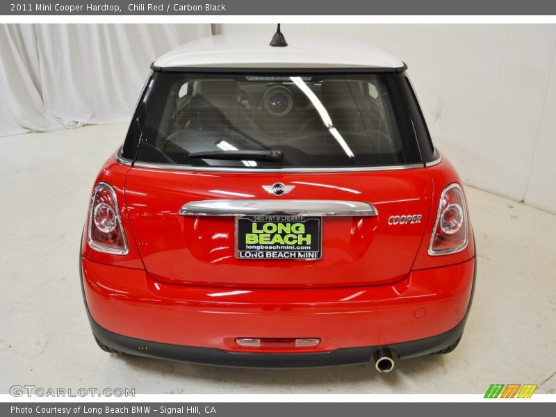 Chili Red / Carbon Black 2011 Mini Cooper Hardtop