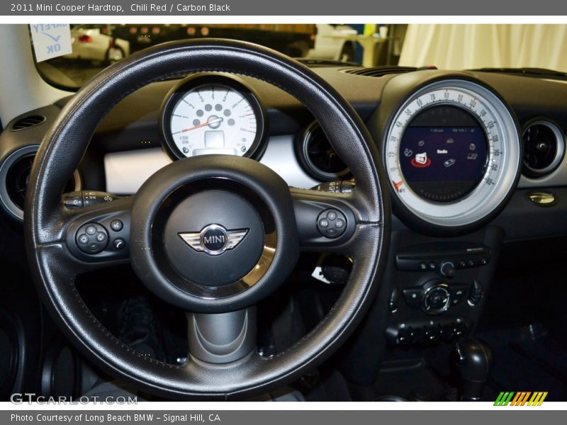 Chili Red / Carbon Black 2011 Mini Cooper Hardtop