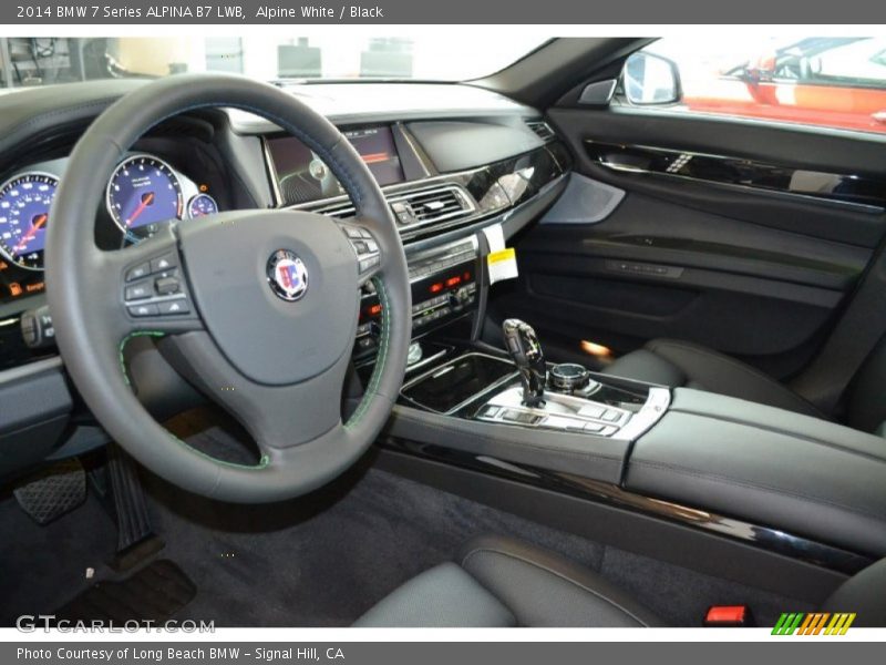  2014 7 Series ALPINA B7 LWB Black Interior