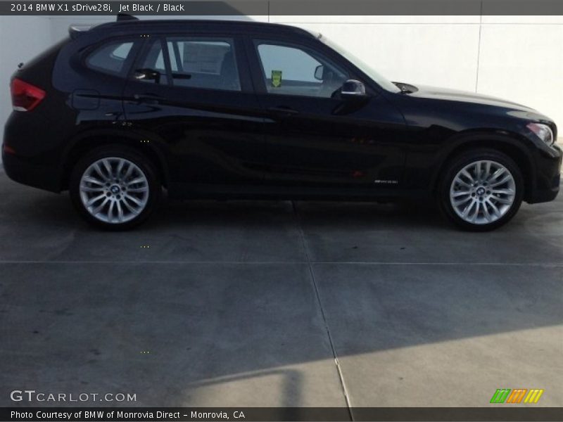 Jet Black / Black 2014 BMW X1 sDrive28i