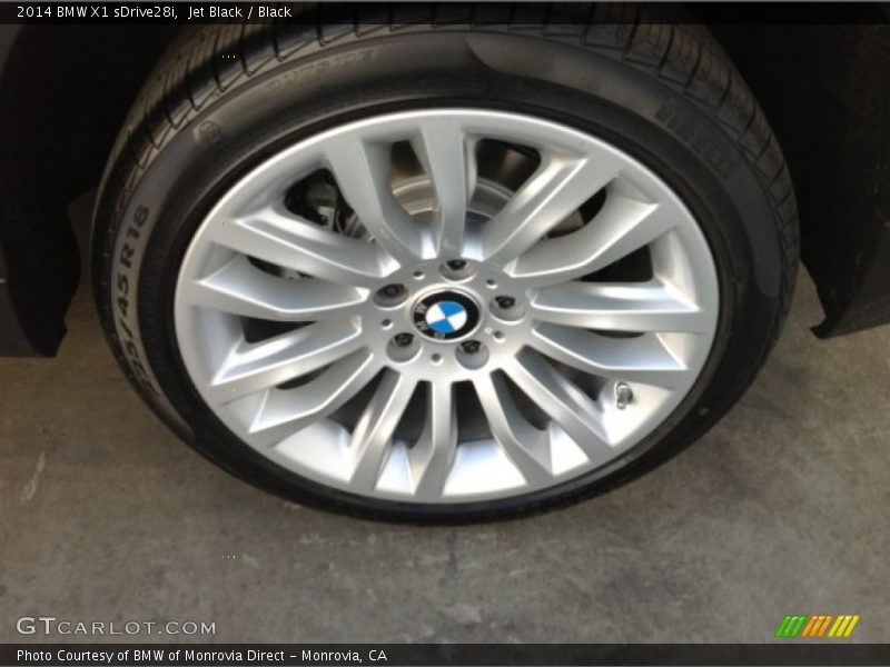 Jet Black / Black 2014 BMW X1 sDrive28i