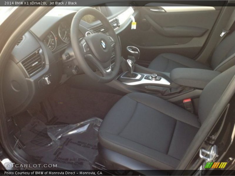 Jet Black / Black 2014 BMW X1 sDrive28i