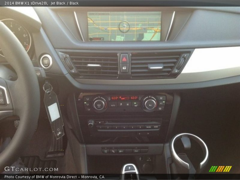 Jet Black / Black 2014 BMW X1 sDrive28i
