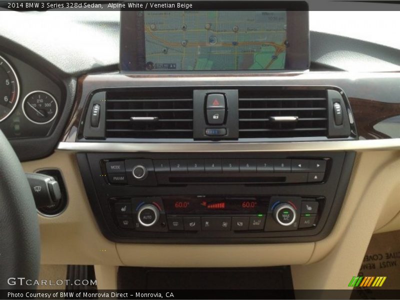 Alpine White / Venetian Beige 2014 BMW 3 Series 328d Sedan