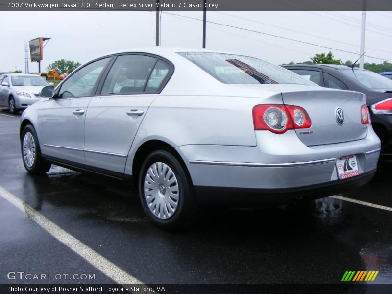Reflex Silver Metallic / Classic Grey 2007 Volkswagen Passat 2.0T Sedan