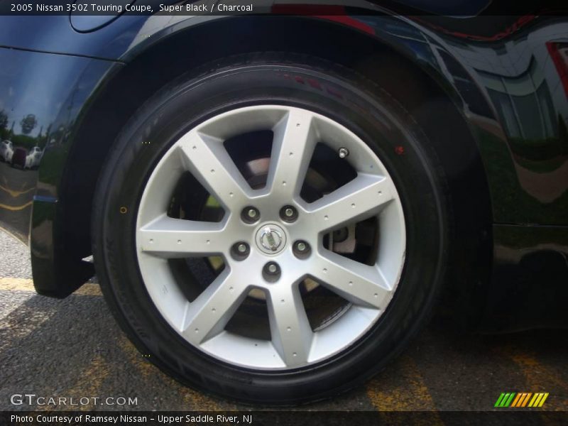 Super Black / Charcoal 2005 Nissan 350Z Touring Coupe