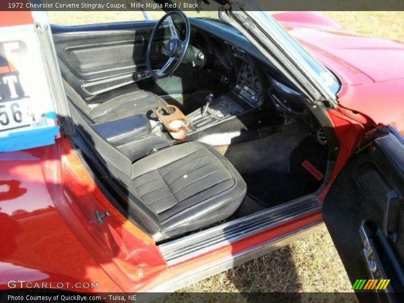 Mille Miglia Red / Black 1972 Chevrolet Corvette Stingray Coupe