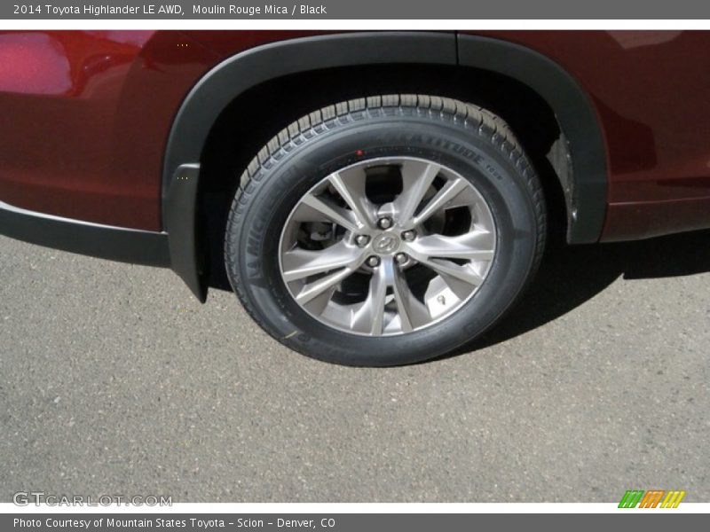  2014 Highlander LE AWD Wheel