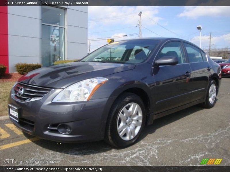 Ocean Gray / Charcoal 2011 Nissan Altima 2.5 S