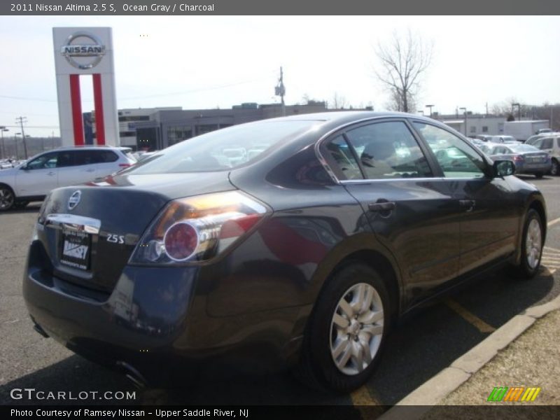 Ocean Gray / Charcoal 2011 Nissan Altima 2.5 S