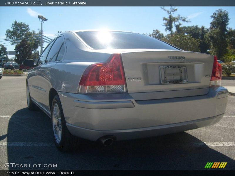 Silver Metallic / Graphite 2008 Volvo S60 2.5T