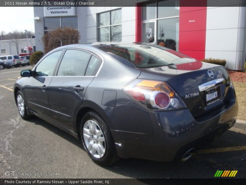 Ocean Gray / Charcoal 2011 Nissan Altima 2.5 S