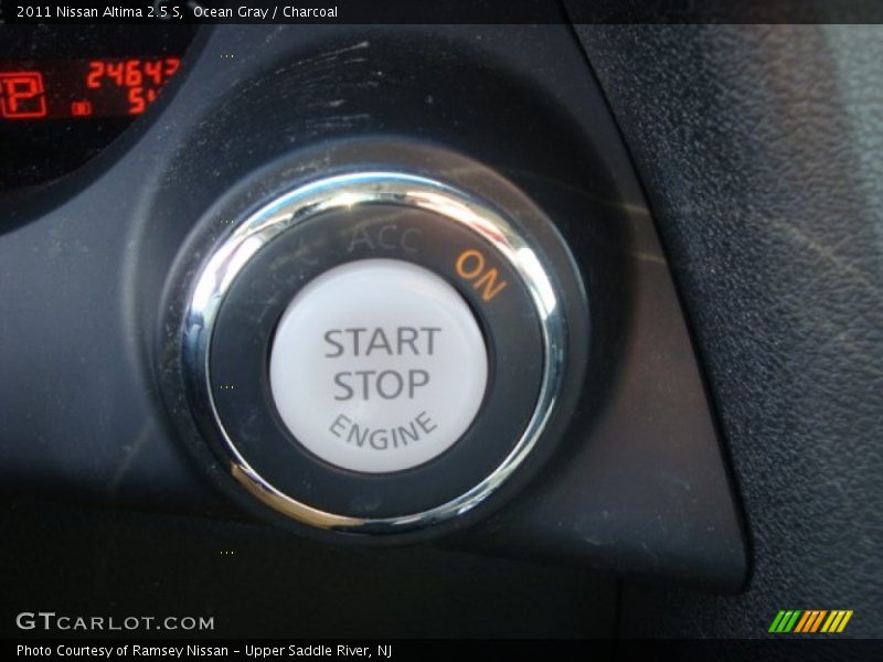 Ocean Gray / Charcoal 2011 Nissan Altima 2.5 S