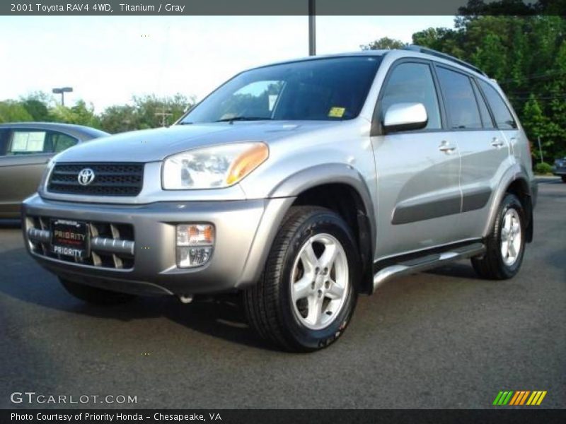 Titanium / Gray 2001 Toyota RAV4 4WD