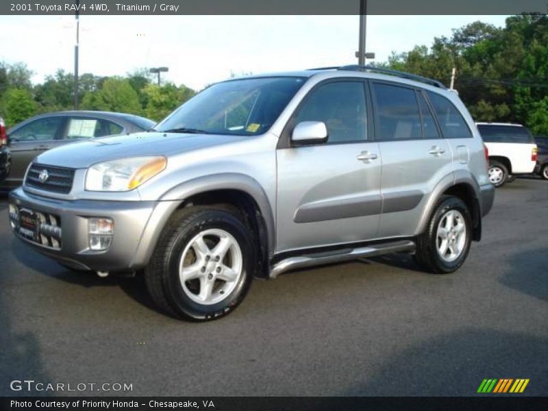 Titanium / Gray 2001 Toyota RAV4 4WD