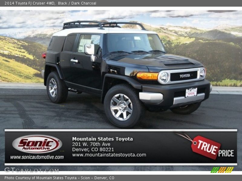 Black / Dark Charcoal 2014 Toyota FJ Cruiser 4WD