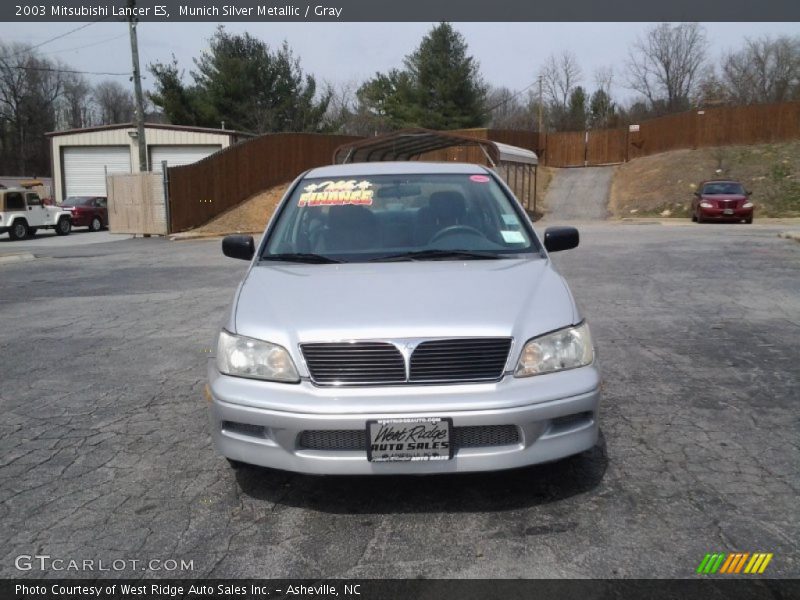 Munich Silver Metallic / Gray 2003 Mitsubishi Lancer ES