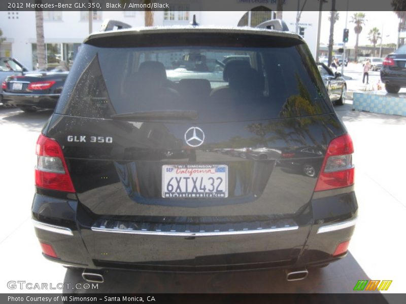 Black / Almond/Black 2012 Mercedes-Benz GLK 350