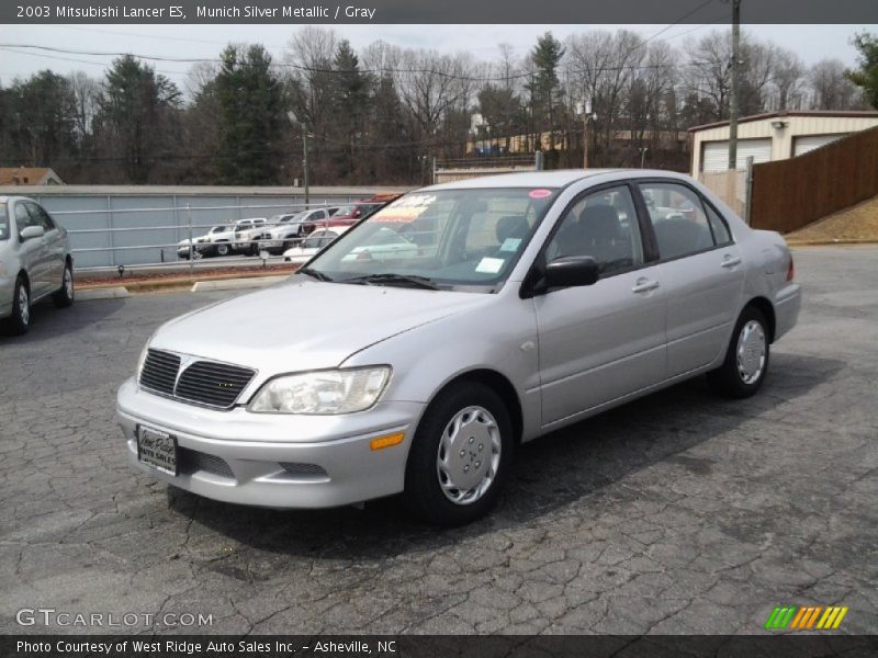 Munich Silver Metallic / Gray 2003 Mitsubishi Lancer ES