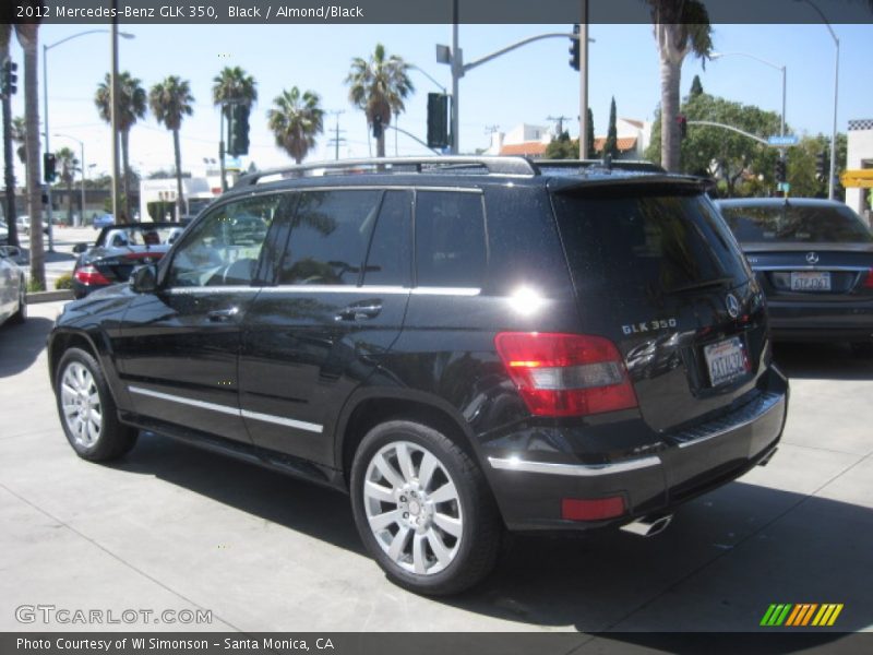 Black / Almond/Black 2012 Mercedes-Benz GLK 350