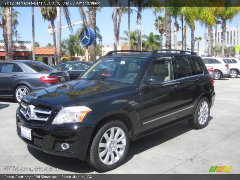 Black / Almond/Black 2012 Mercedes-Benz GLK 350