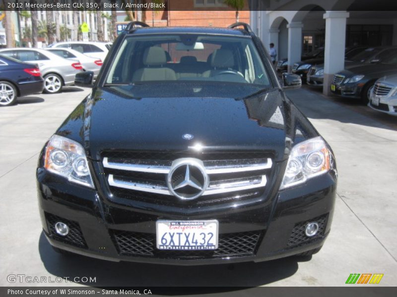 Black / Almond/Black 2012 Mercedes-Benz GLK 350