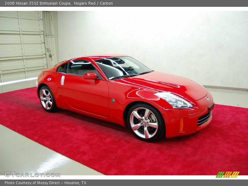 Nogaro Red / Carbon 2008 Nissan 350Z Enthusiast Coupe