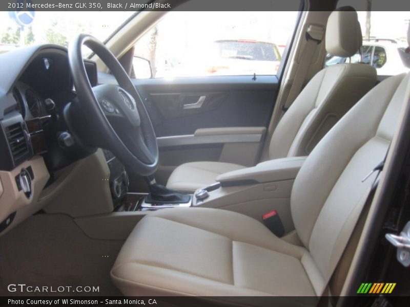 Black / Almond/Black 2012 Mercedes-Benz GLK 350