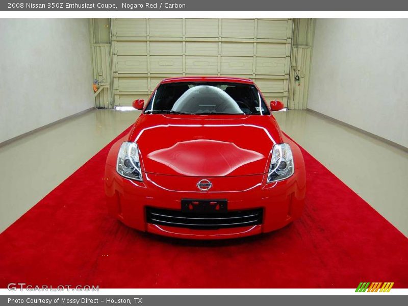 Nogaro Red / Carbon 2008 Nissan 350Z Enthusiast Coupe