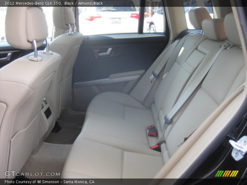 Black / Almond/Black 2012 Mercedes-Benz GLK 350