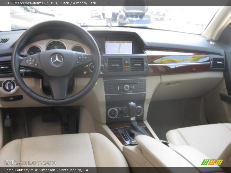 Black / Almond/Black 2012 Mercedes-Benz GLK 350