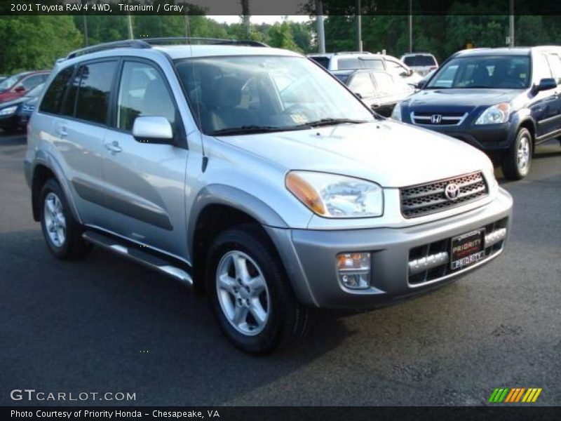 Titanium / Gray 2001 Toyota RAV4 4WD