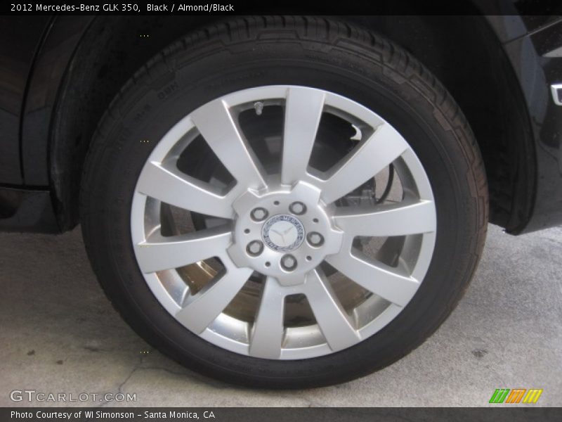 Black / Almond/Black 2012 Mercedes-Benz GLK 350