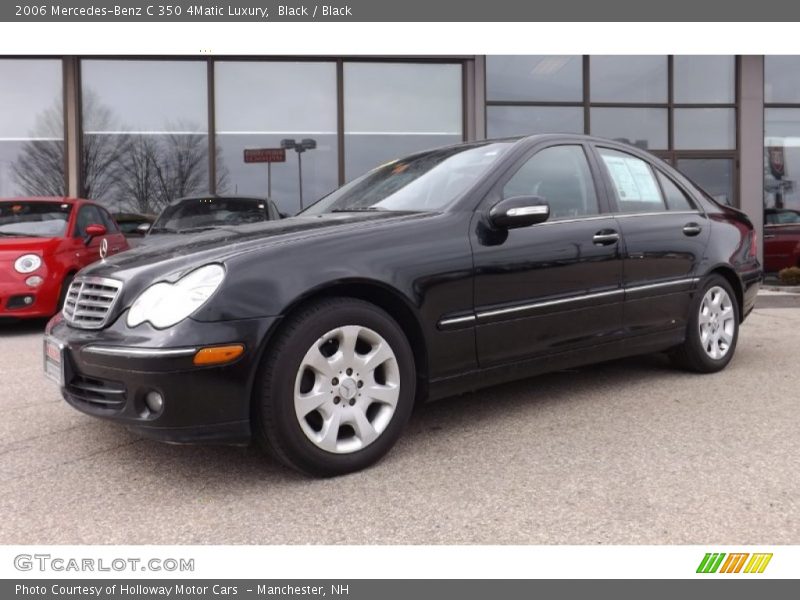 Black / Black 2006 Mercedes-Benz C 350 4Matic Luxury