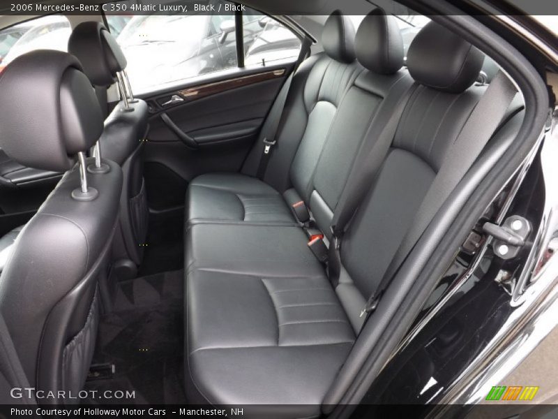 Black / Black 2006 Mercedes-Benz C 350 4Matic Luxury
