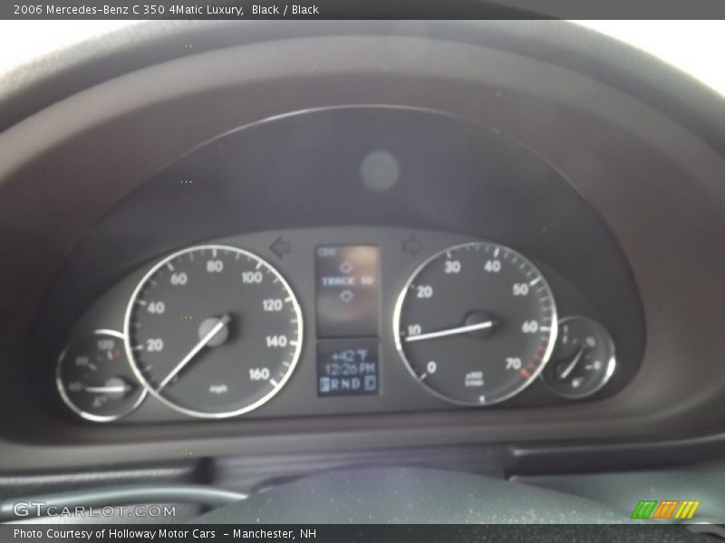 Black / Black 2006 Mercedes-Benz C 350 4Matic Luxury