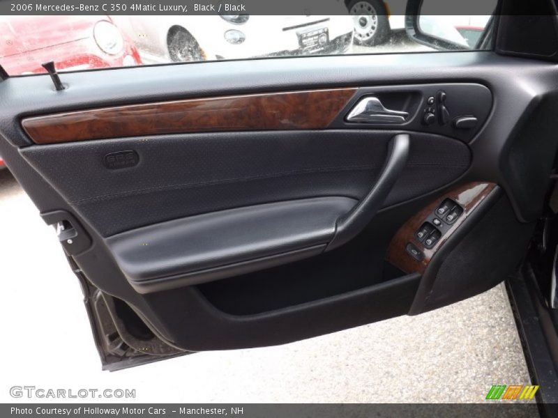 Black / Black 2006 Mercedes-Benz C 350 4Matic Luxury