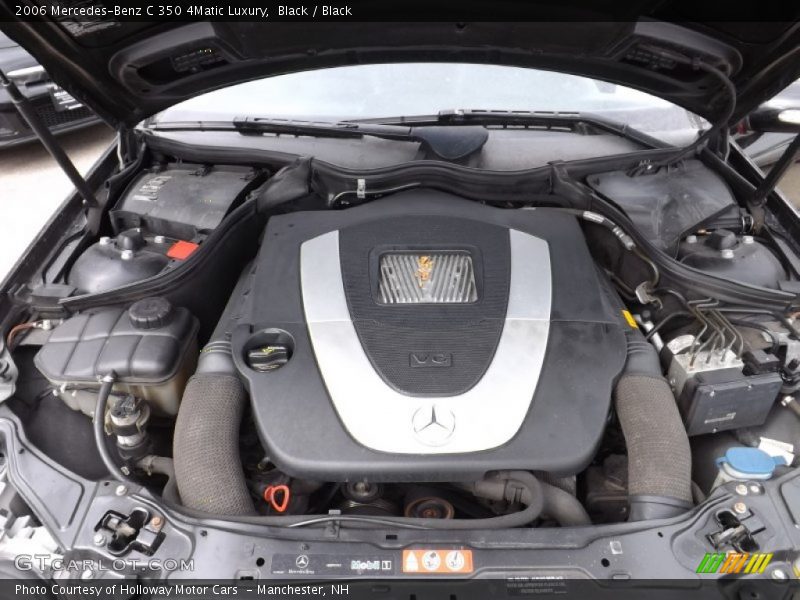 Black / Black 2006 Mercedes-Benz C 350 4Matic Luxury