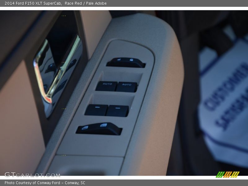 Race Red / Pale Adobe 2014 Ford F150 XLT SuperCab