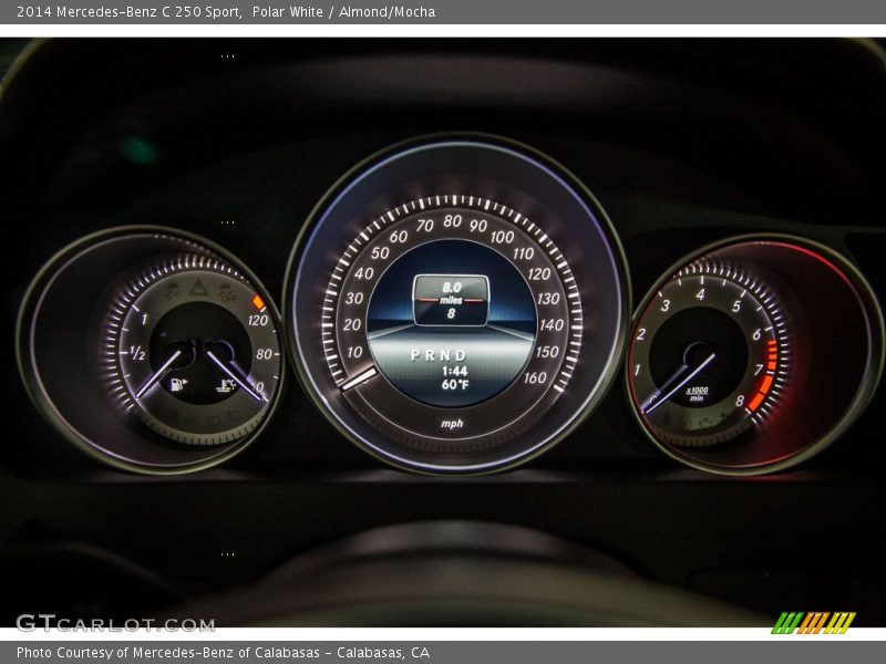 Polar White / Almond/Mocha 2014 Mercedes-Benz C 250 Sport