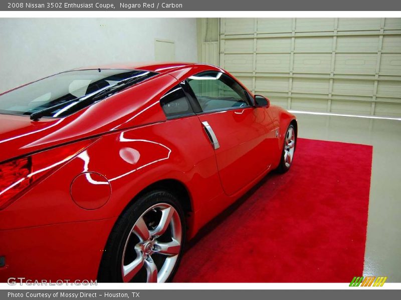 Nogaro Red / Carbon 2008 Nissan 350Z Enthusiast Coupe