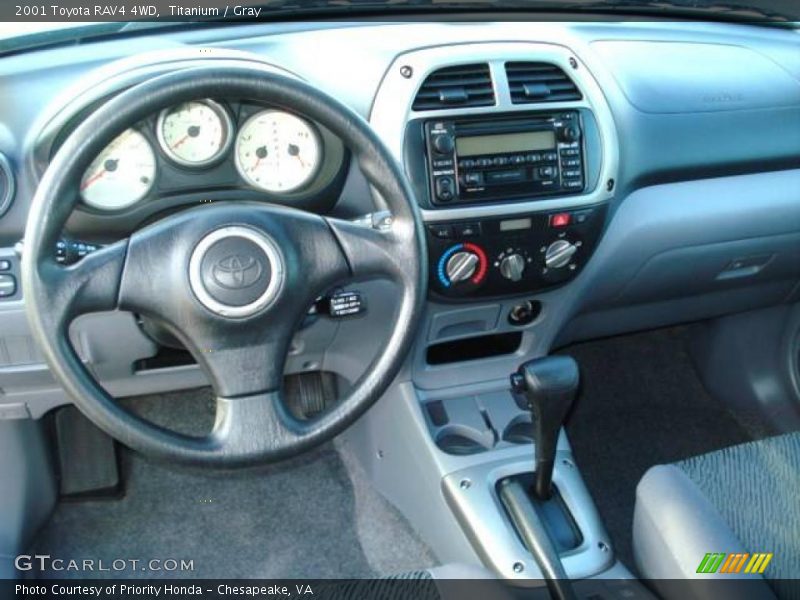 Titanium / Gray 2001 Toyota RAV4 4WD