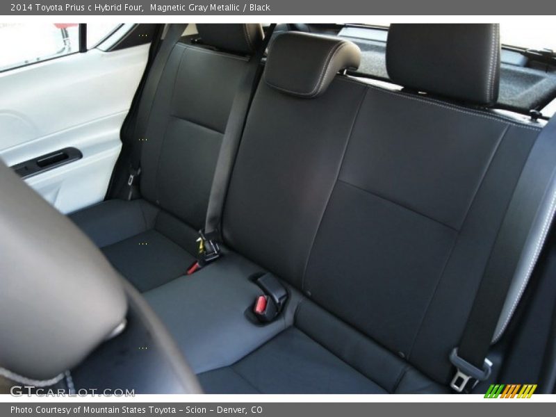Magnetic Gray Metallic / Black 2014 Toyota Prius c Hybrid Four