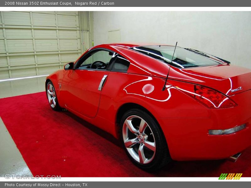 Nogaro Red / Carbon 2008 Nissan 350Z Enthusiast Coupe