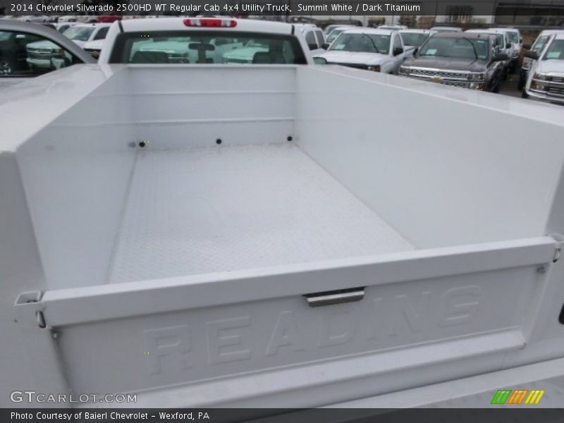 Summit White / Dark Titanium 2014 Chevrolet Silverado 2500HD WT Regular Cab 4x4 Utility Truck