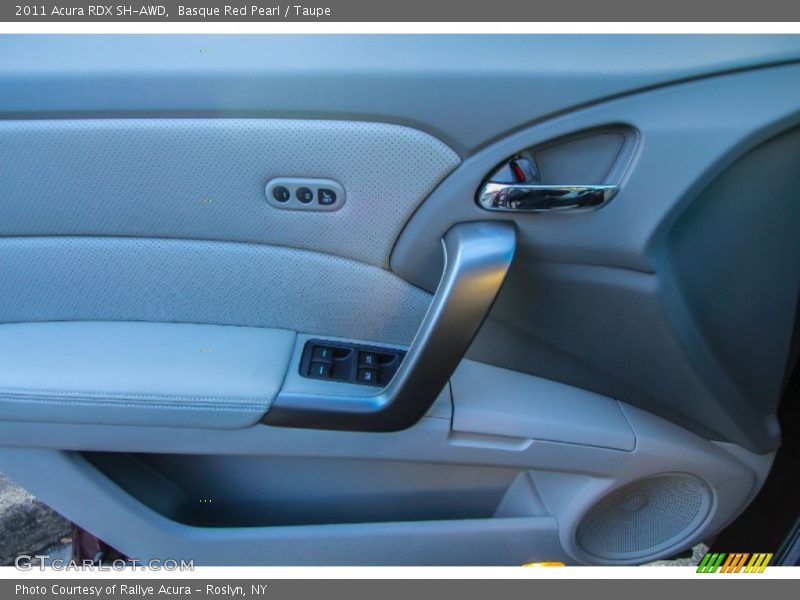 Basque Red Pearl / Taupe 2011 Acura RDX SH-AWD