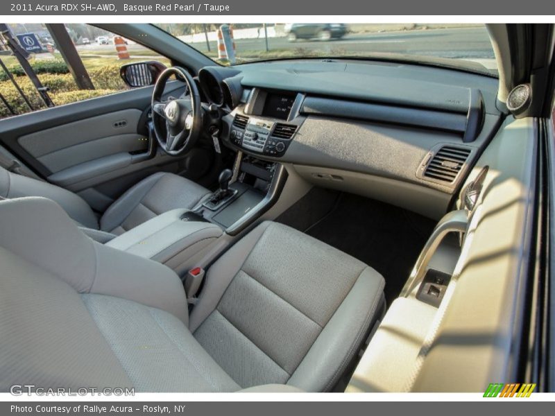 Basque Red Pearl / Taupe 2011 Acura RDX SH-AWD