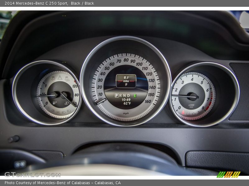Black / Black 2014 Mercedes-Benz C 250 Sport