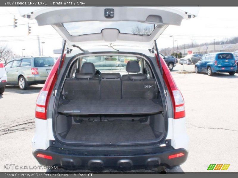 Taffeta White / Gray 2007 Honda CR-V EX-L